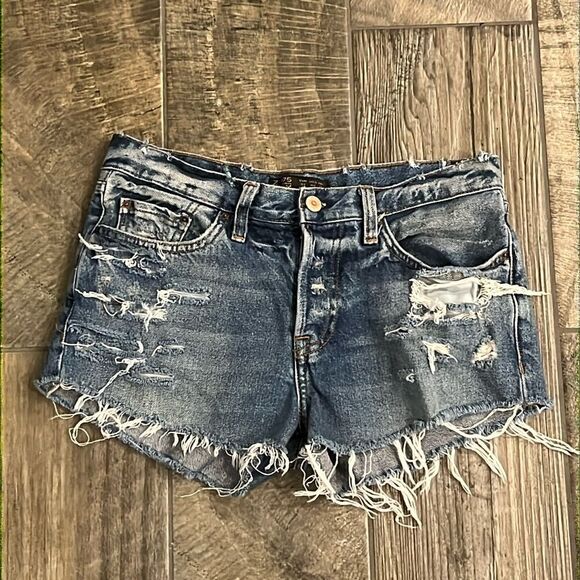 Zara Z1975 Denim shorts - Picture 1 of 2